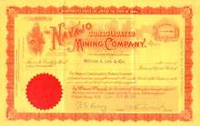 Navajo Consolidated Mining Company 1901 - Cripple Creek Mining District