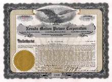 Nevada Motion Picture Corporation 1916