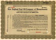 New England Fuel Oil Company of Massachusetts