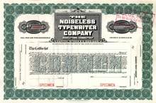 Noiseless Typewriter Company - Middletown, Connecticut