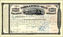 Peoria & Bureau Valley Railroad Company 1899