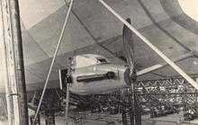 British Airship R38 Engine Photo Postcard