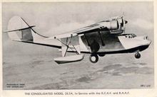 Consolidated Model 28.5A Catalina Photo Postcard