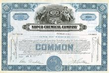 NOPCO Chemical Company 1950's (Diamond Shamrock)