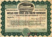 Ocean City Title and Trust Company - Ocean City, New Jersey 1911