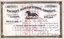 Pacolet Manufacturing Company 1880's