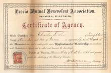 Peoria Mutual Benevolent Association 1868