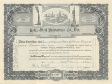 Petro-Well Production Company, LTD