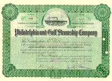 Philadelphia and Gulf Steamship Company 1910
