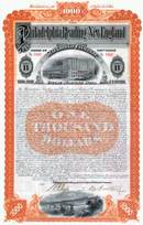 Philadelphia Reading and New England Railroad Company 1892