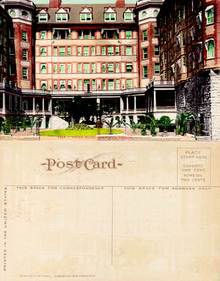 Postcard from the Portland Hotel, Portland, Oregon