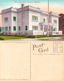 Postcard from Elk's Home, Alameda, California