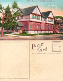 Postcard from the Home of Truth, Alameda, California