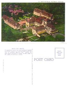 Postcard from Hotel Del Monte, Del Monte, California