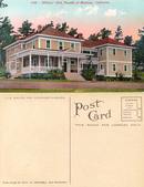 Postcard from the Officers' Club, Presido of Monterey, California