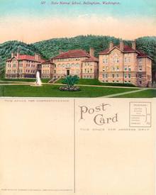 Postcard from the State Normal School Bellingham, Washington (Western Washington College )