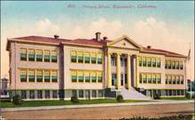 Primary School, Watsonville, California Postcard