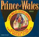 Prince of Wales Brand Citrus Label