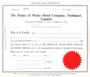 Prince of Wales Hotel Company, Southport. Ltd.