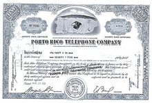 The Porto Rico Telephone Company in 1960's