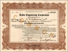 Radio Engineering Corporation 1922