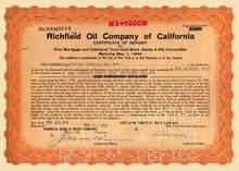 Richfield Oil Company of California ( Atlantic Richfield ) 1934