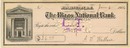 Riggs National Bank - Washington D.C. - 1900 - 1920 - Famous Bank Vignette