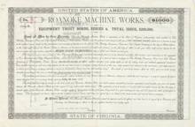 Roanoke Machine Works 1888