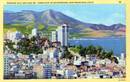 Russian Hill Skyline, Mt. Tamalpais in Background - San Francisco, California