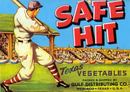 Safe Hit Texas Vegetable Crate Label