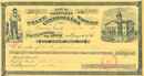 Nevada State Controllers Warrant 1884 - Carson City