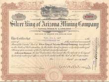 Silver King of Arizona Mining Company - 1919