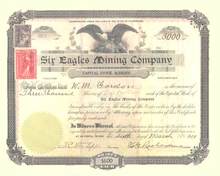 Six Eagles Mining Company 1901 - Washington State
