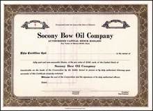Socony Bow Oil Company