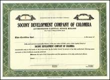 Socony Development Company of Columbia