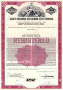 Societe Nationale Des Chemins De Fer Francais ( SNCF ) - French Railroad