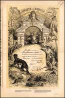 Societe Royale De Zoolocie D Horticulture Et d' Agrement - Belgium 1878