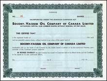 Socony - Vacuum Oil Company of Canada Limited