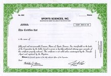 Sports Sciences, Inc.