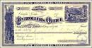 State Controller's Warrant 1880's - Carson City, Nevada