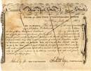 State of New York 7% Stock 1815 - signed by Archibald McIntyre
