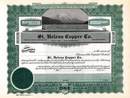 St. Helens Copper Co. - Vignette of Mt. St. Helens pre Blow Up