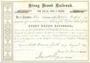 Stony Brook Railroad - 1887 Lowell, Massachusettes