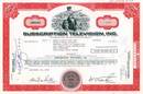 Subscription Television Issued to and signed by Jerry Lewis RARE