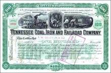 Tennessee Coal, Iron and Railroad Company 1898 - Original Dow Industrial Average Company