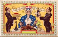 Thanksgiving Greetings Postcard
