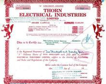 Thorn Electrical Industries - Famous Music Company