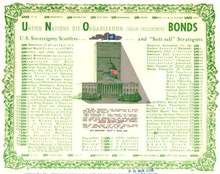 United Nations Dis-Organization Fabian Enslavement Bond 1962