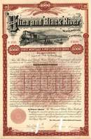 Utica and Black River Railroad Company 1890