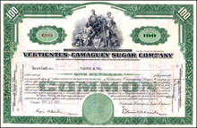 Vertientes-Camaguey Sugar Company of Cuba 1940s - Stolen and Nationalized by Castro